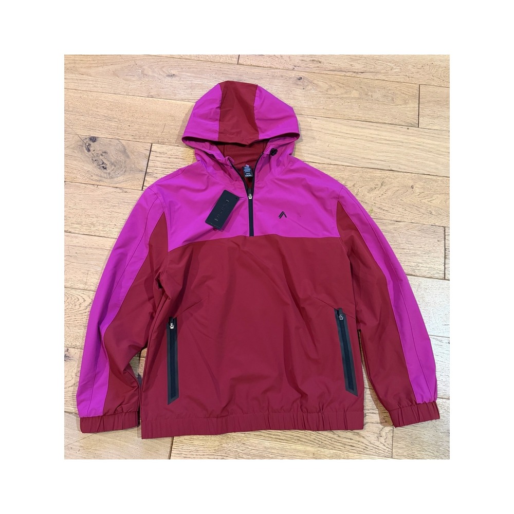 Alphalete Infinity Tech Women's XXXL 1/4 Zip Windbreaker Hooded Jacket